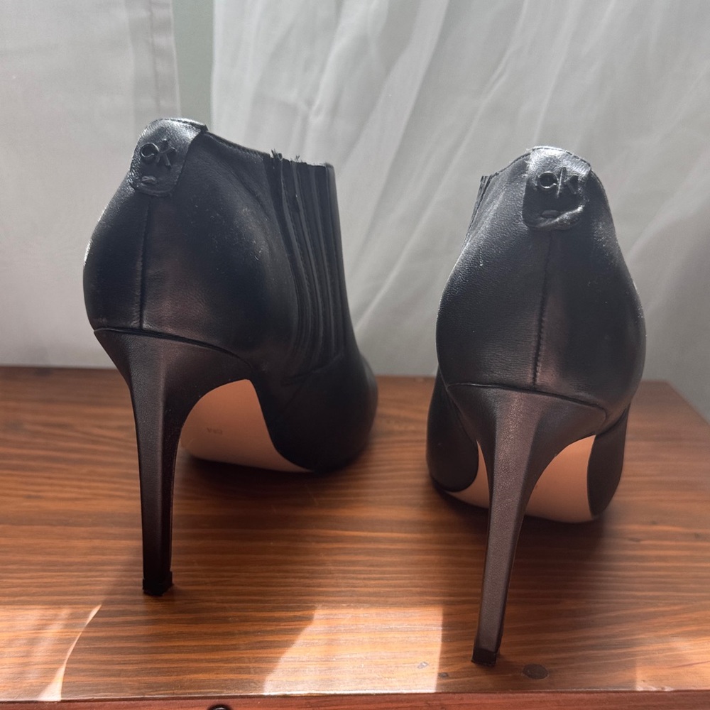 Calvin Klein Black Stiletto Heels - Picture 5 of 6